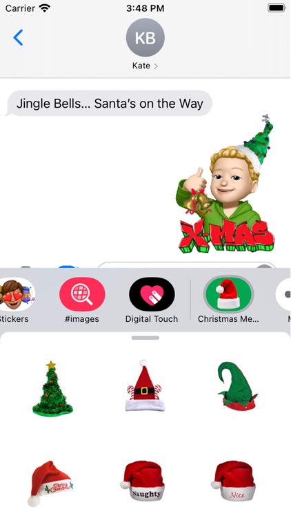 Christmas Memoji Stickers