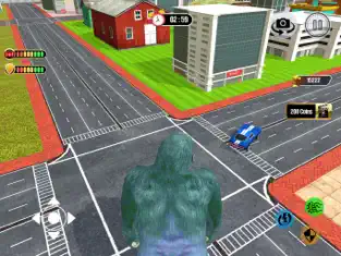Captura 1 Angry Gorilla City Rampage 3D iphone