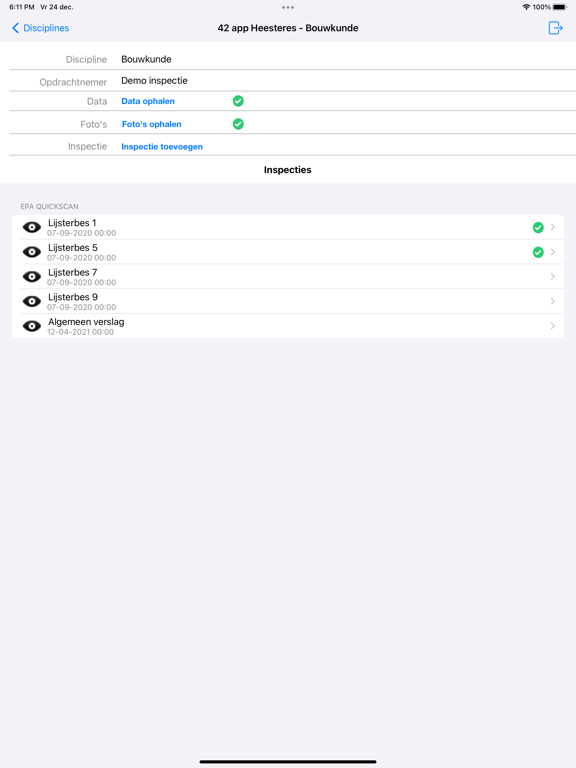 Screenshot #6 pour RGS+ inspectie