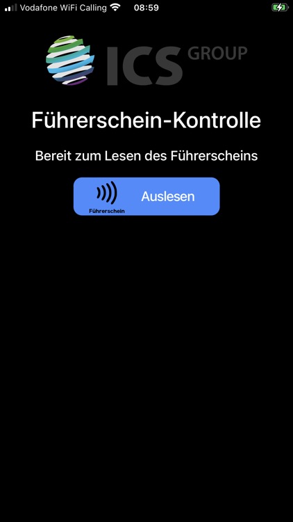 ICS-Führerschein Kontrolle