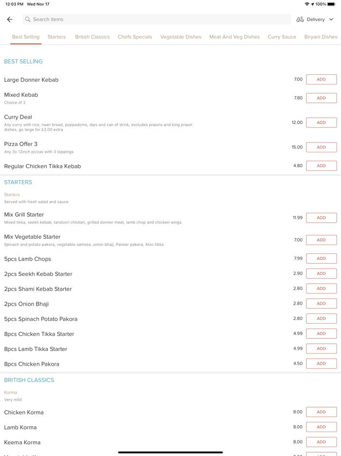 Kashmiri Spice Burnage.