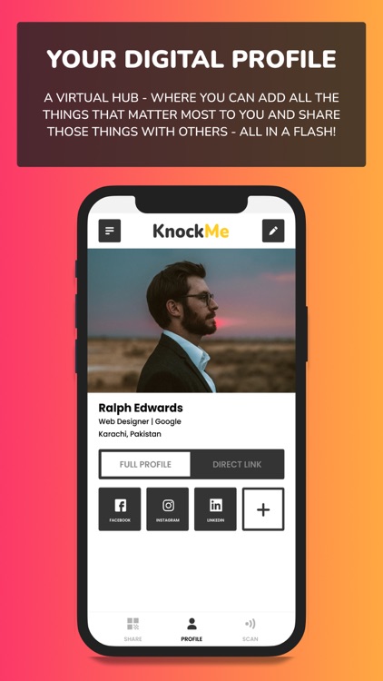 KnockMe - Networking Upgraded!