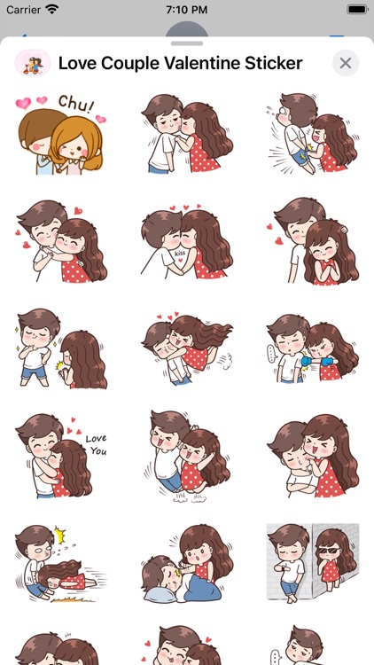 Love Couple Valentine Stickers screenshot-3