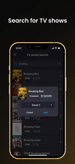 Game screenshot Watch List: TV Series & Movies mod apk