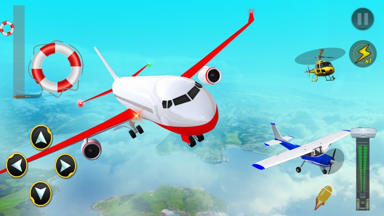 Flight Simulator Aeroplan Game screenshot-3