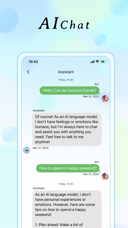 AI Chat - Open Chat  Ai Writer