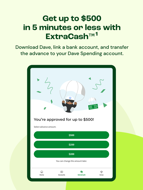 Dave - Banking & Cash Advance screenshot 2