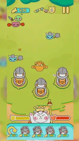 Game screenshot Cats Vs Slimes mod apk