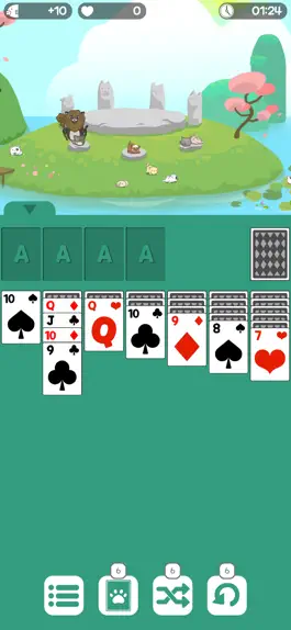 Game screenshot Solitaire Cat Paradise apk