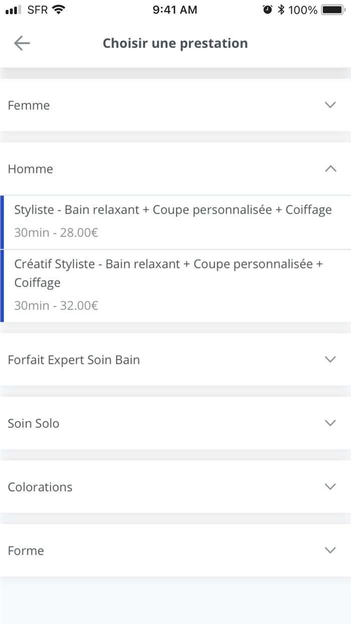 Planity Pro pour téléphone