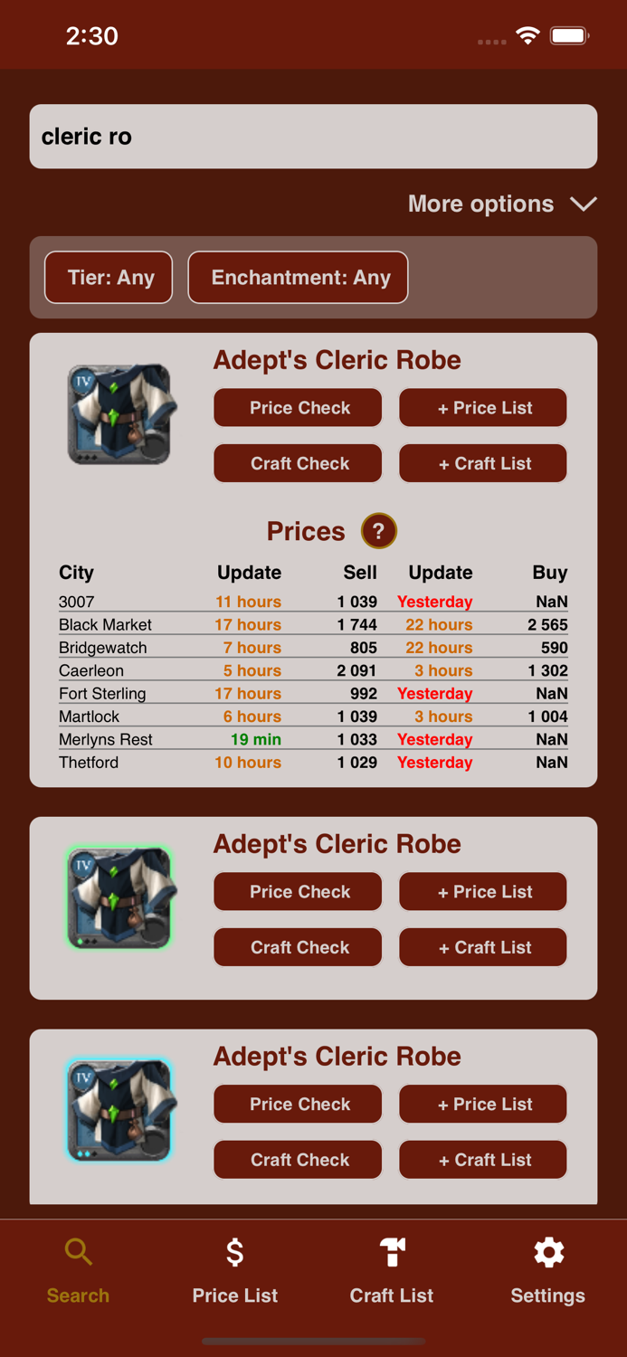 Albion Online - Fame Market