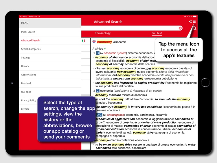 Hoepli English Dictionary screenshot-5