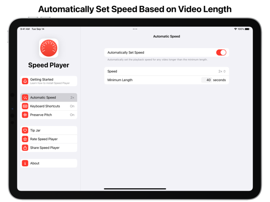 Speed Player for Safari screenshot 3