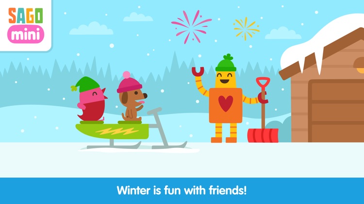 Sago Mini Snow Day Surprise screenshot-3