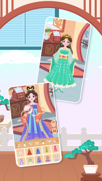 DuDu Princess dress up game screenshot-4