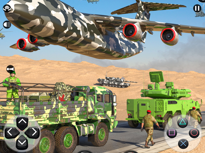 Army Truck Drive Offroad Game