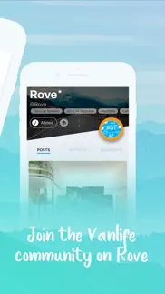 rove: a vanlife community iphone screenshot 2