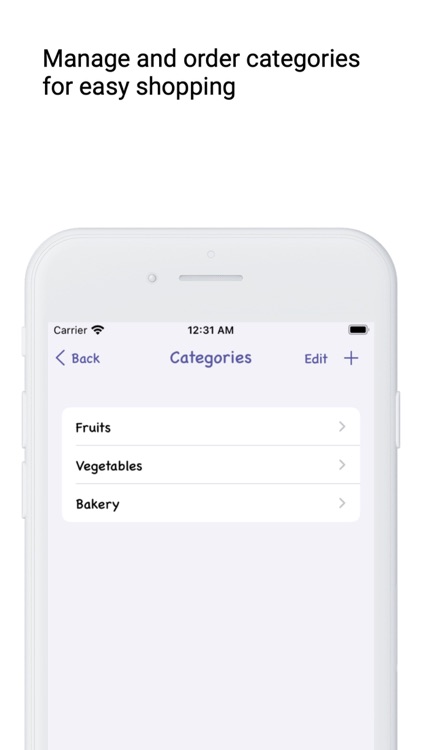 Grocery List: Make it simple screenshot-5