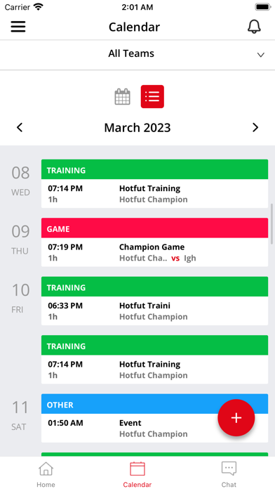 Screenshot #2 pour Sportly.Me Hotfut
