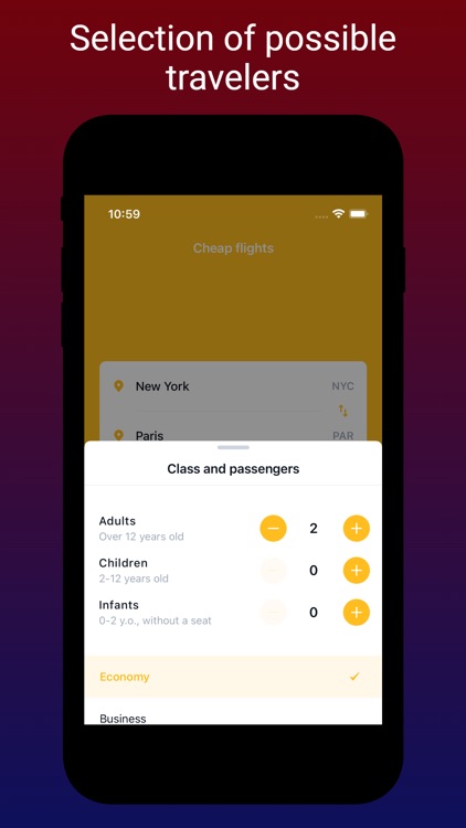 Airline Ticket Booking App