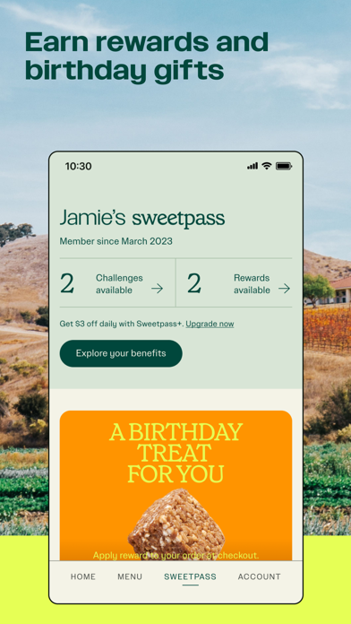 sweetgreen screenshot 2