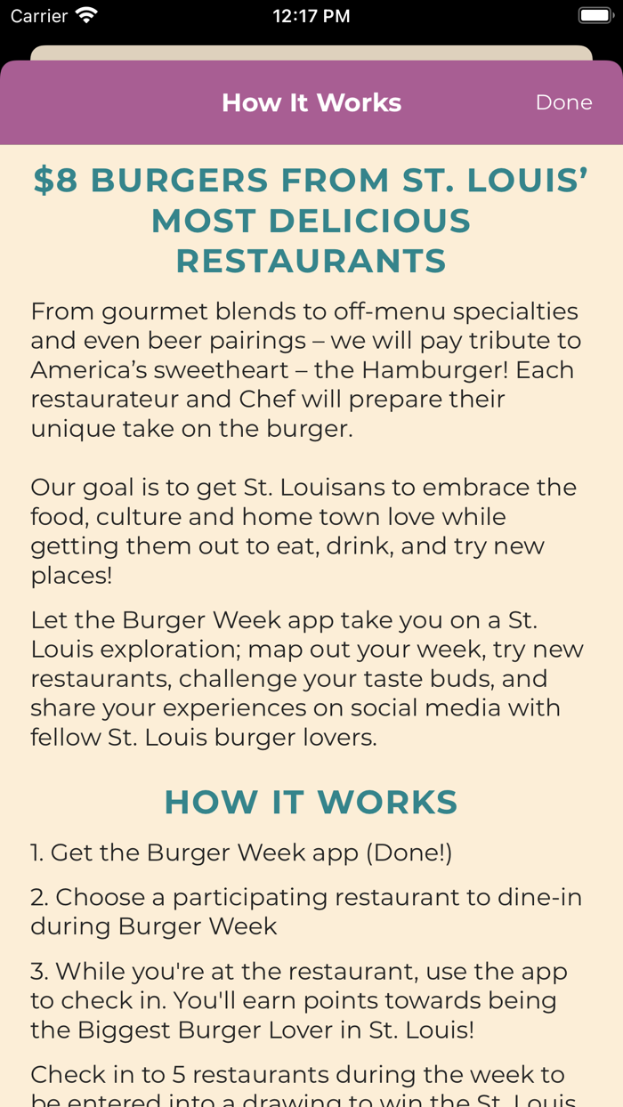 St. Louis Burger Week