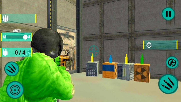 Flip Bottle Gun Shooting Game screenshot-4