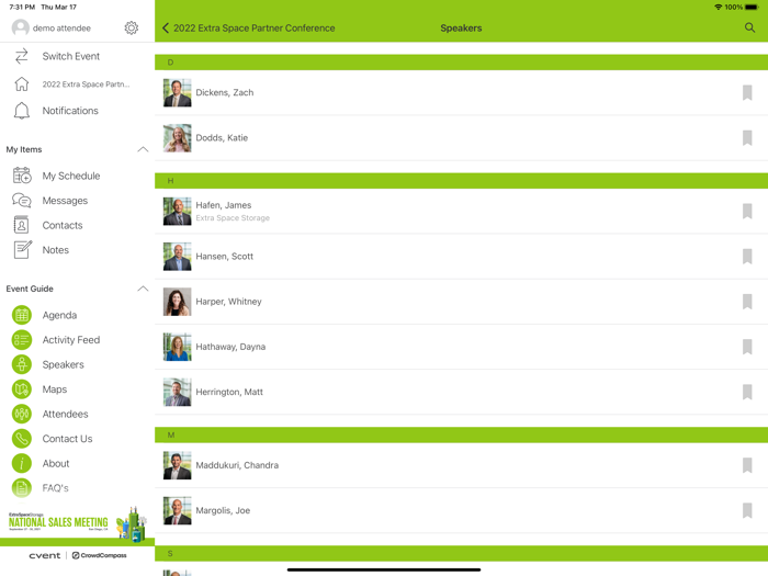 Extra Space Storage Events