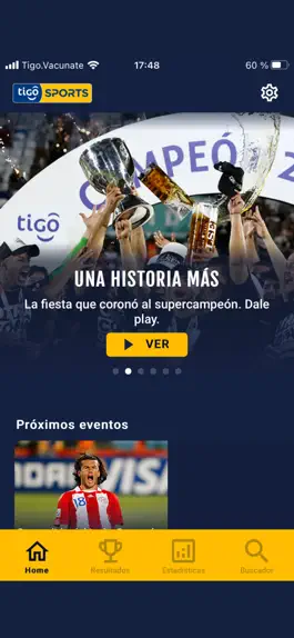 Game screenshot Tigo Sports Paraguay mod apk
