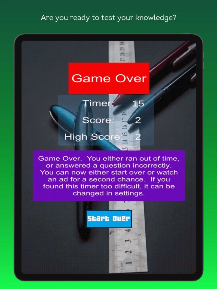 Math Trivia Challenge