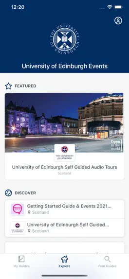 Game screenshot University of Edinburgh Events apk
