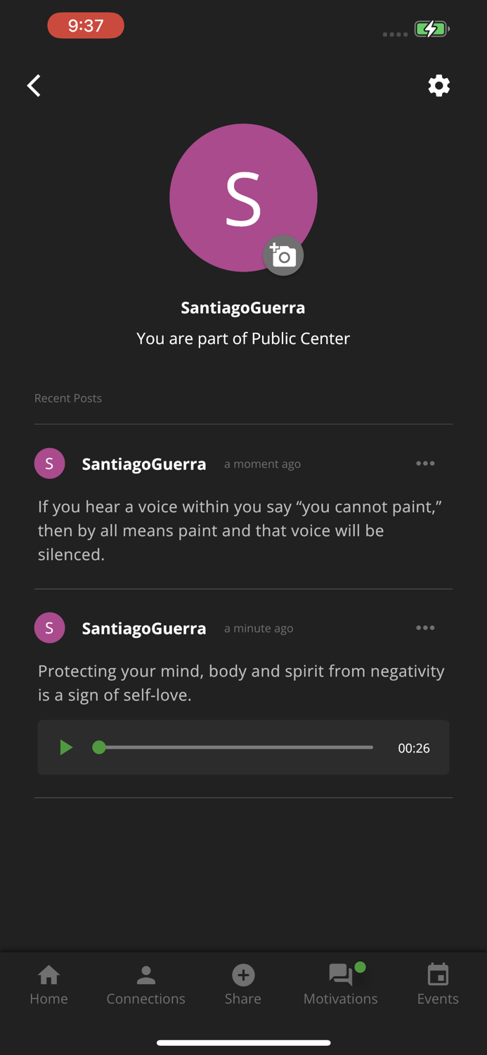 Shared Space - Self Discovery