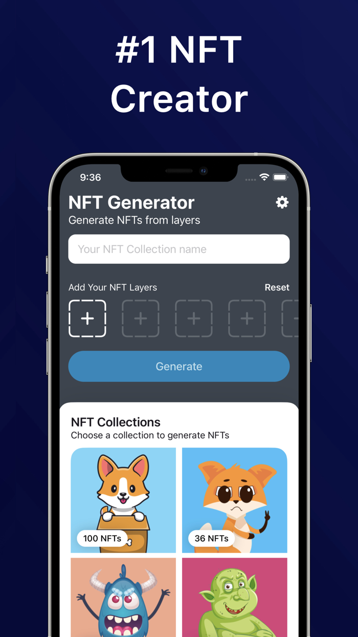 NFT Art Creator for OpenSea