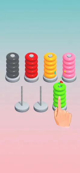 Game screenshot Color Ring Sorting Puzzle apk