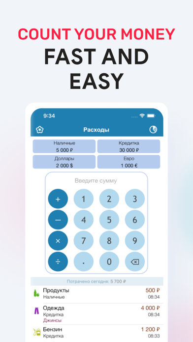 Money OK - personal finance Screenshot on iOS