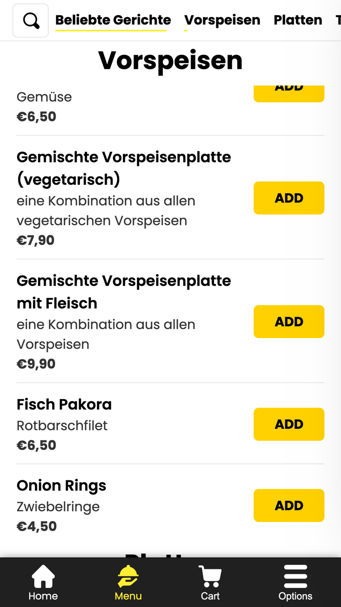 Restaurant Haweli Rüdersdorf