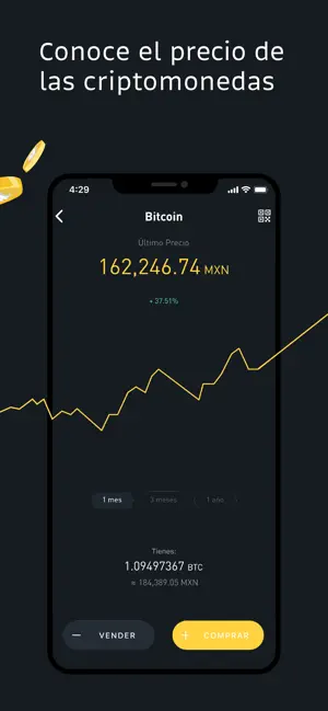Captura 4 Bitso - Compra bitcoin fácil iphone