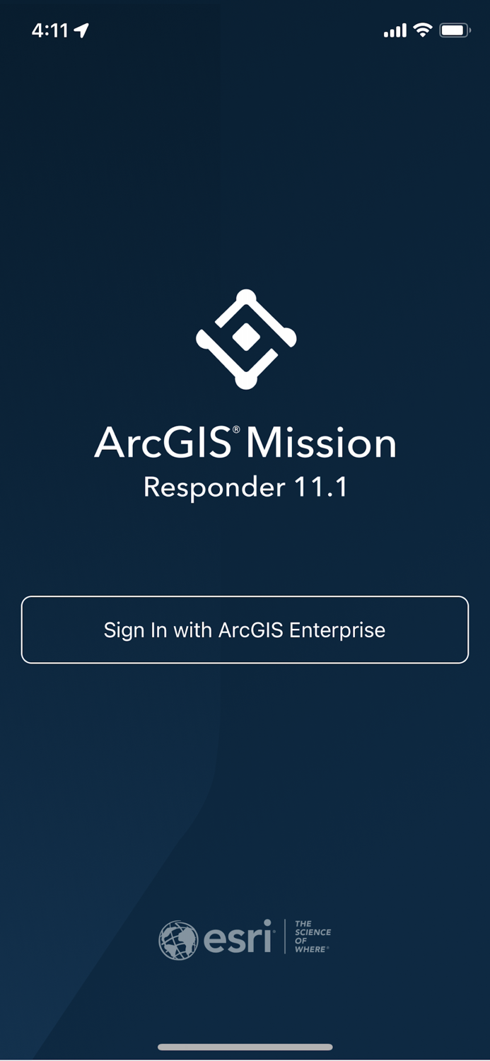 ArcGIS Responder 11.1