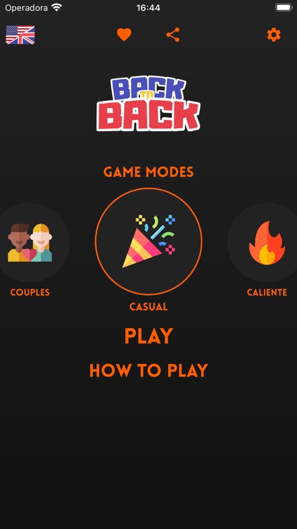 Back to Back · Party Game