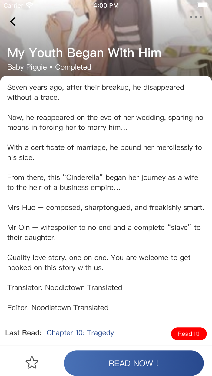 Novel Reader Romance Manga