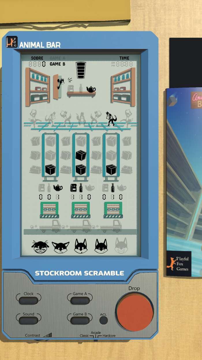 Animal Bar Stockroom Scramble