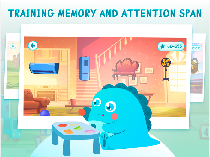 Baby games. Matching game 1