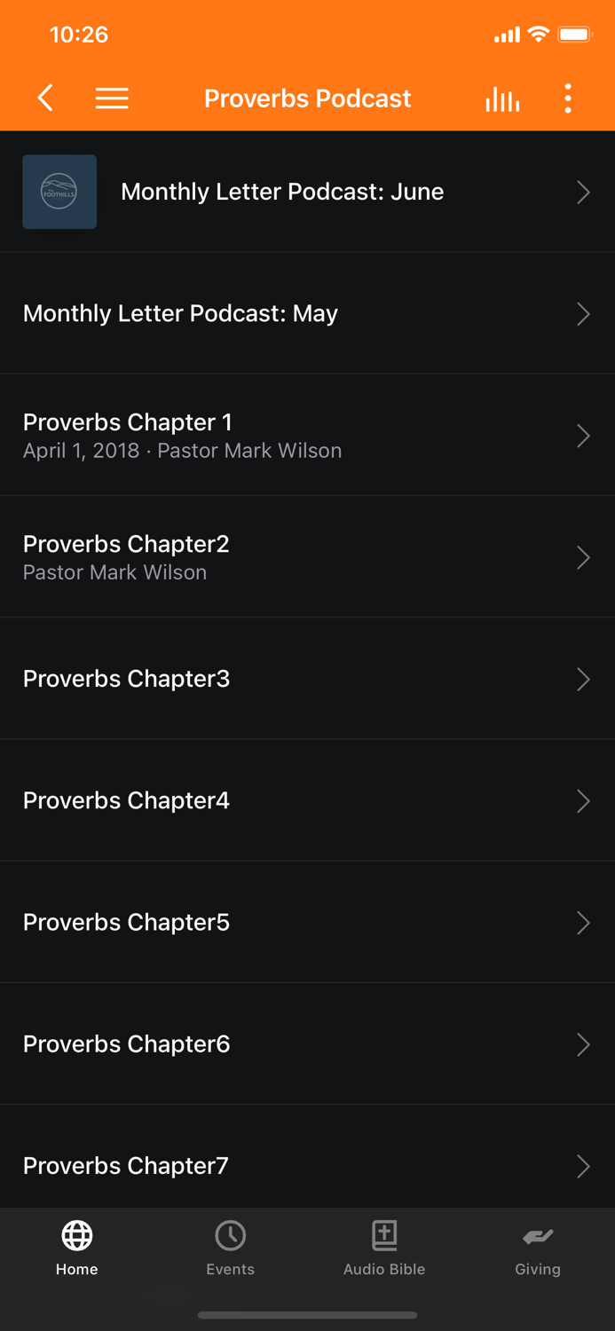 The Foothills Church