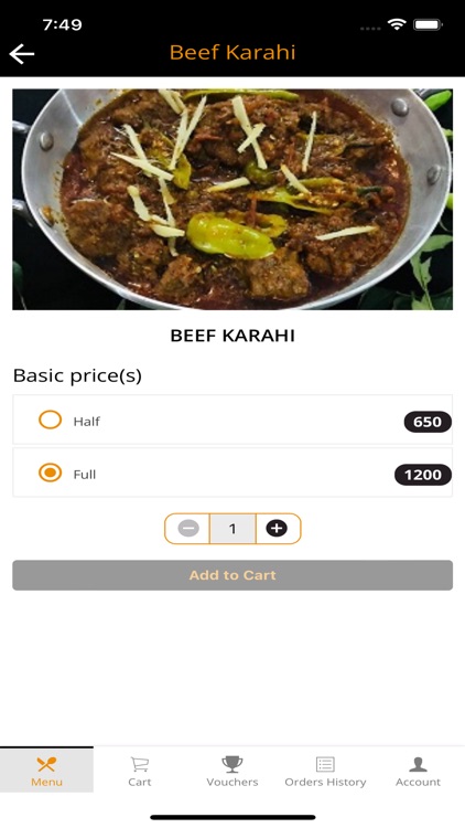 Kupshup Online Ordering App