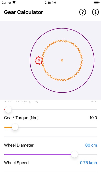 Gear Simulation & Calculation screenshot-5
