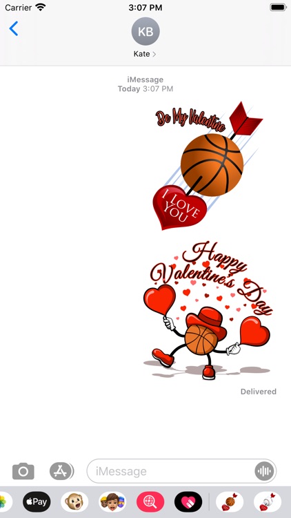 Basketball Valentines screenshot-3