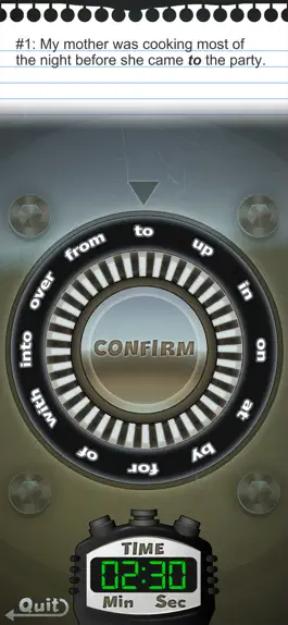 Game screenshot IELTS Preposition Safecracker hack