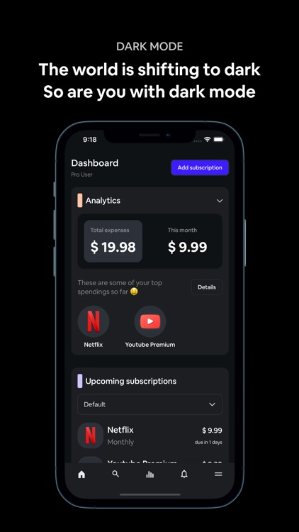 Dinero: Subscription Manager screenshot-3