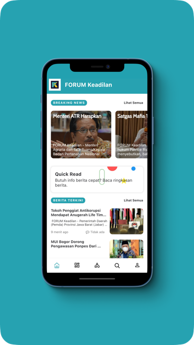 Screenshot #1 pour FORUM Keadilan