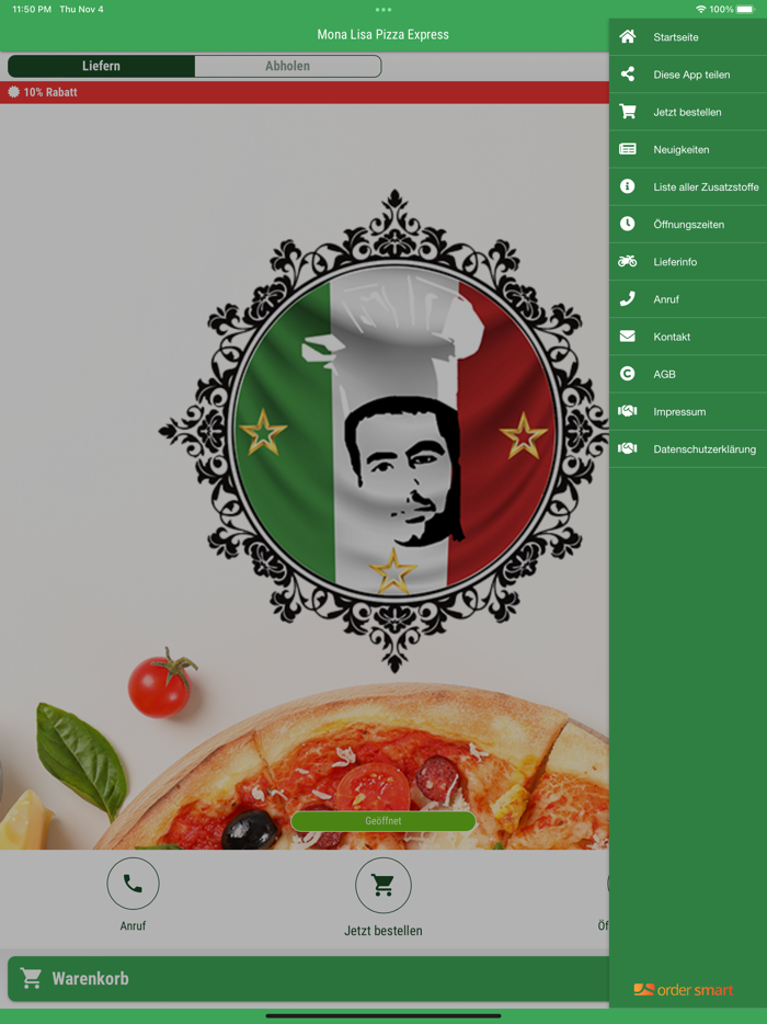 Mona Lisa Pizza Express